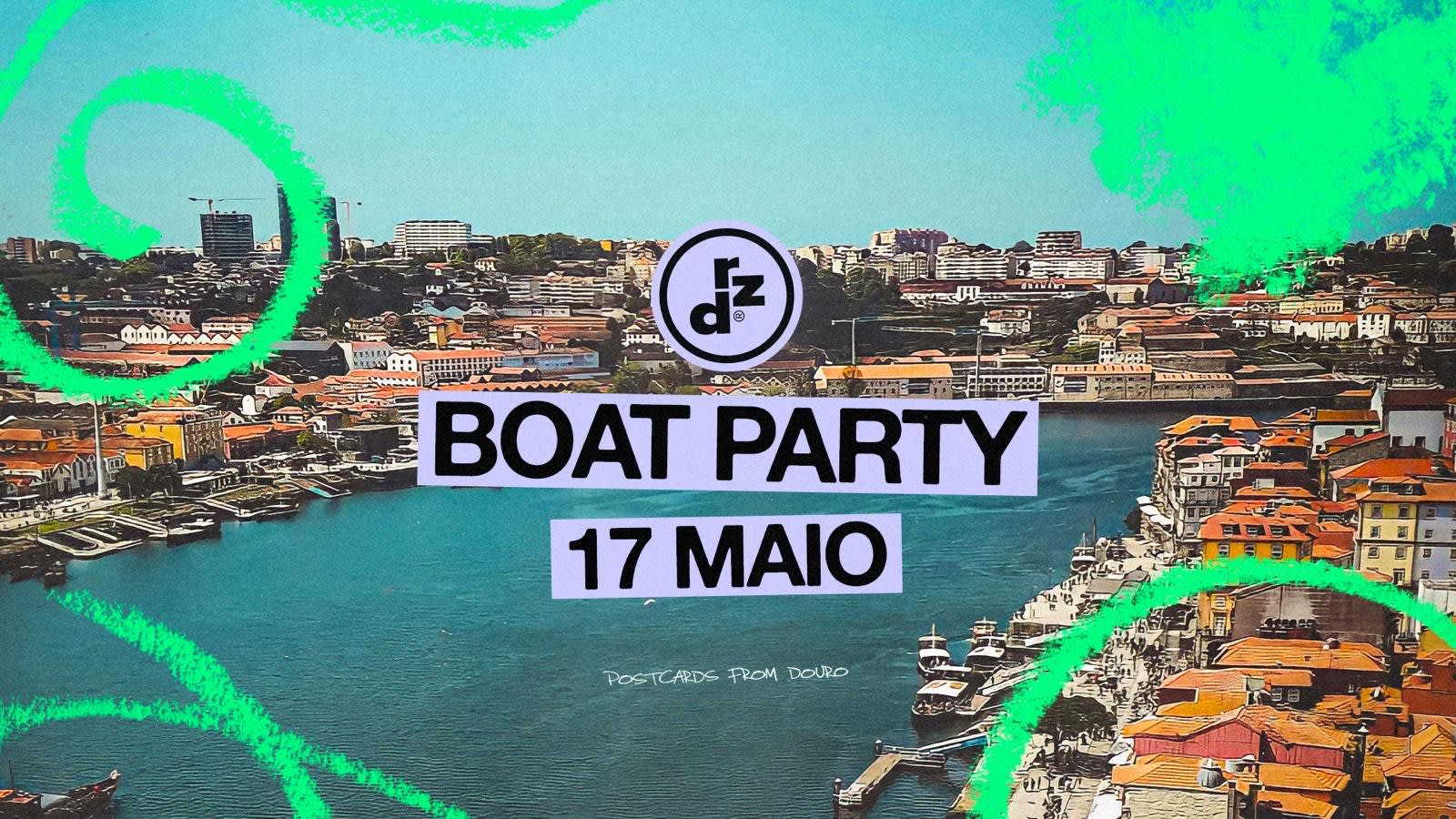 Rdz Boat Party - Sunday 17 May