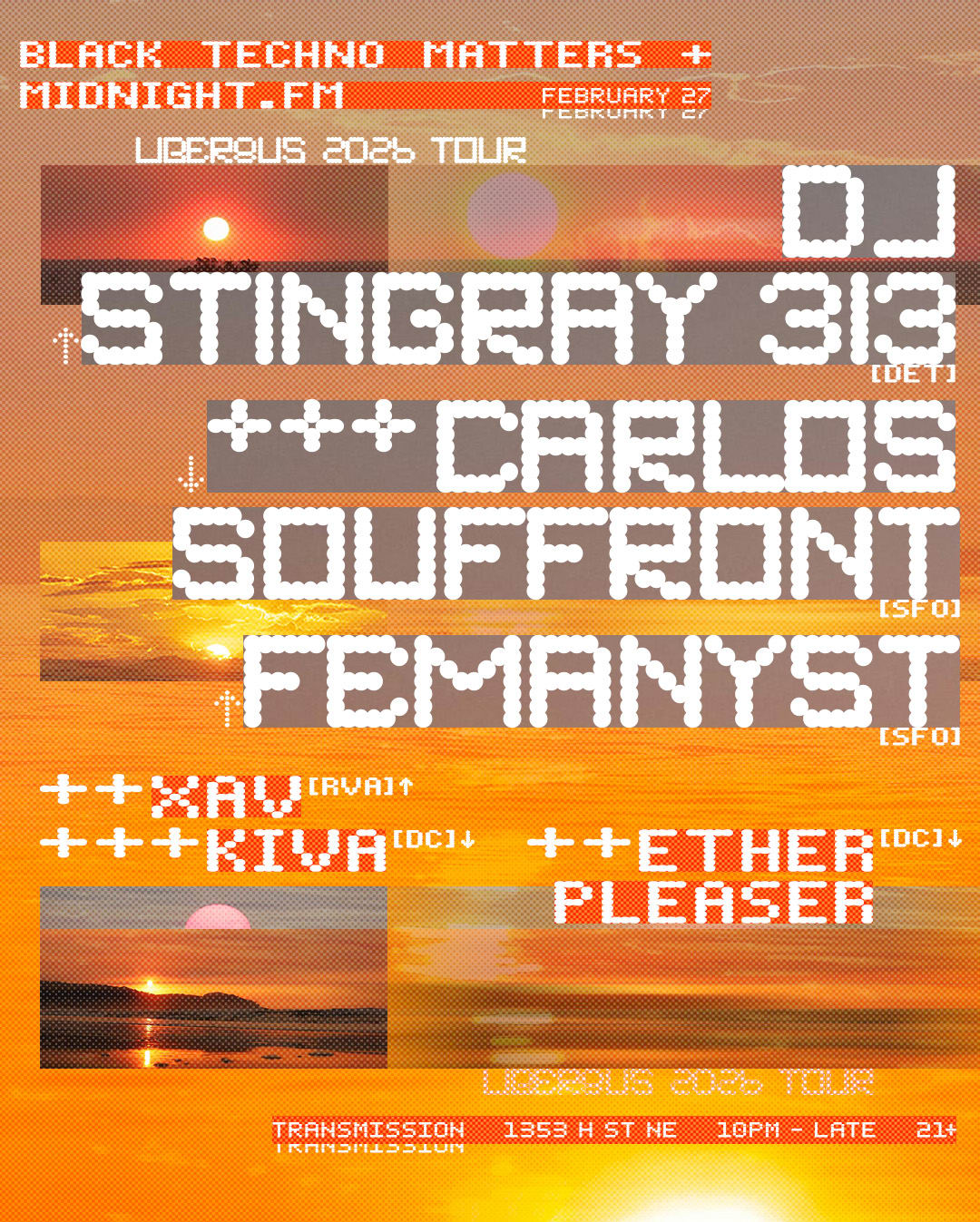 Dj Stingray 313, Carlos Souffront, Femanyst & More