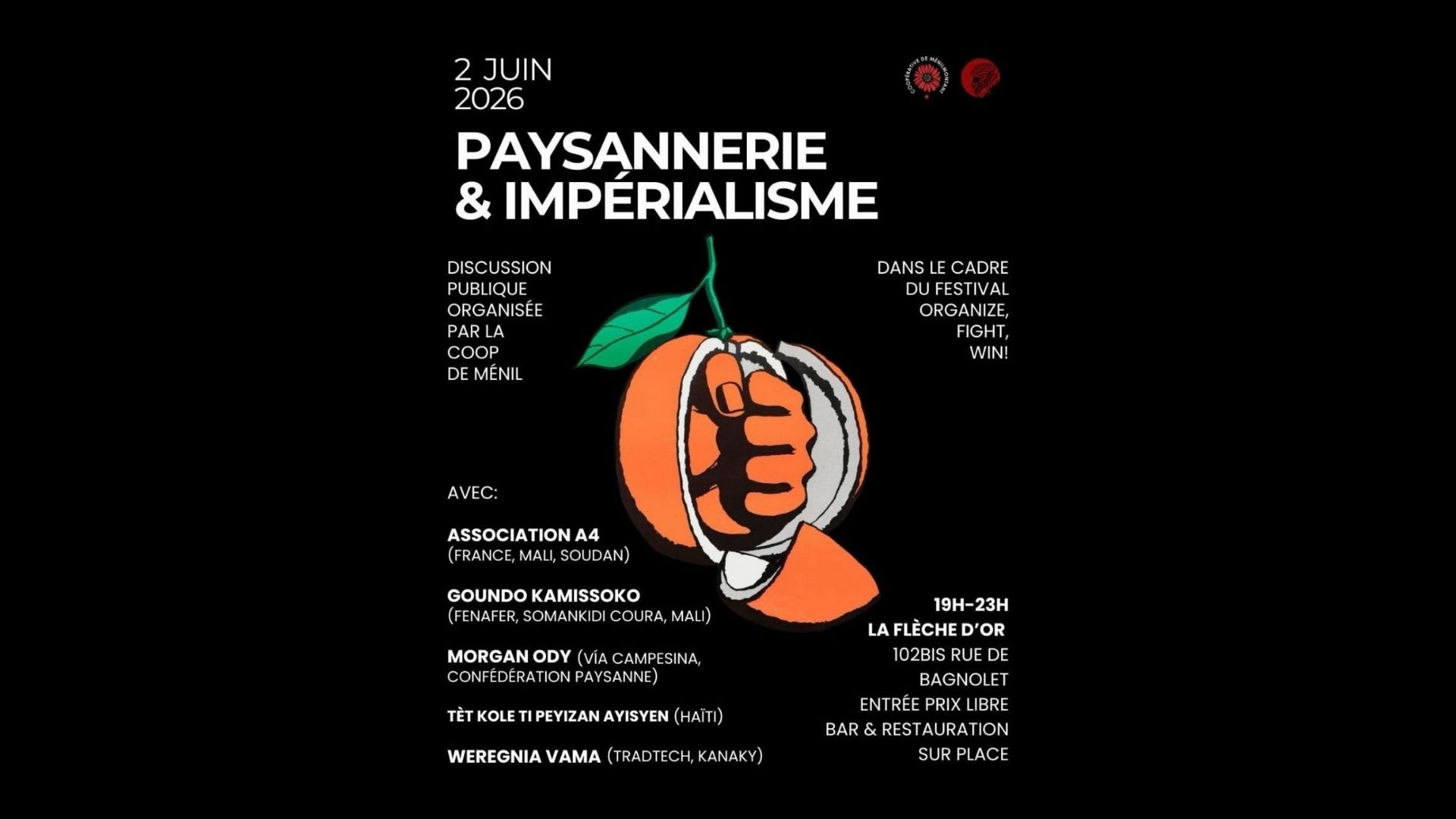 Table Ronde Paysannerie & Impérialisme
