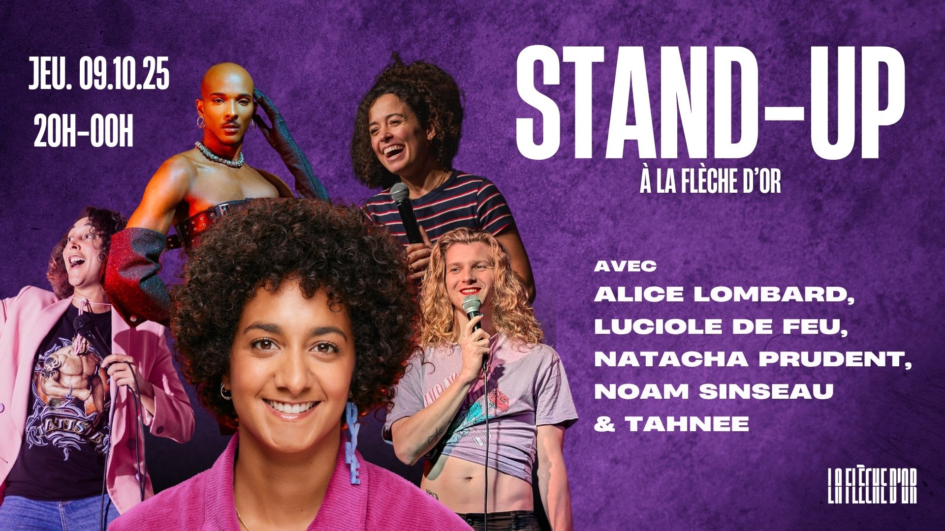 Soirée Stand-Up À La Flèche D'or !