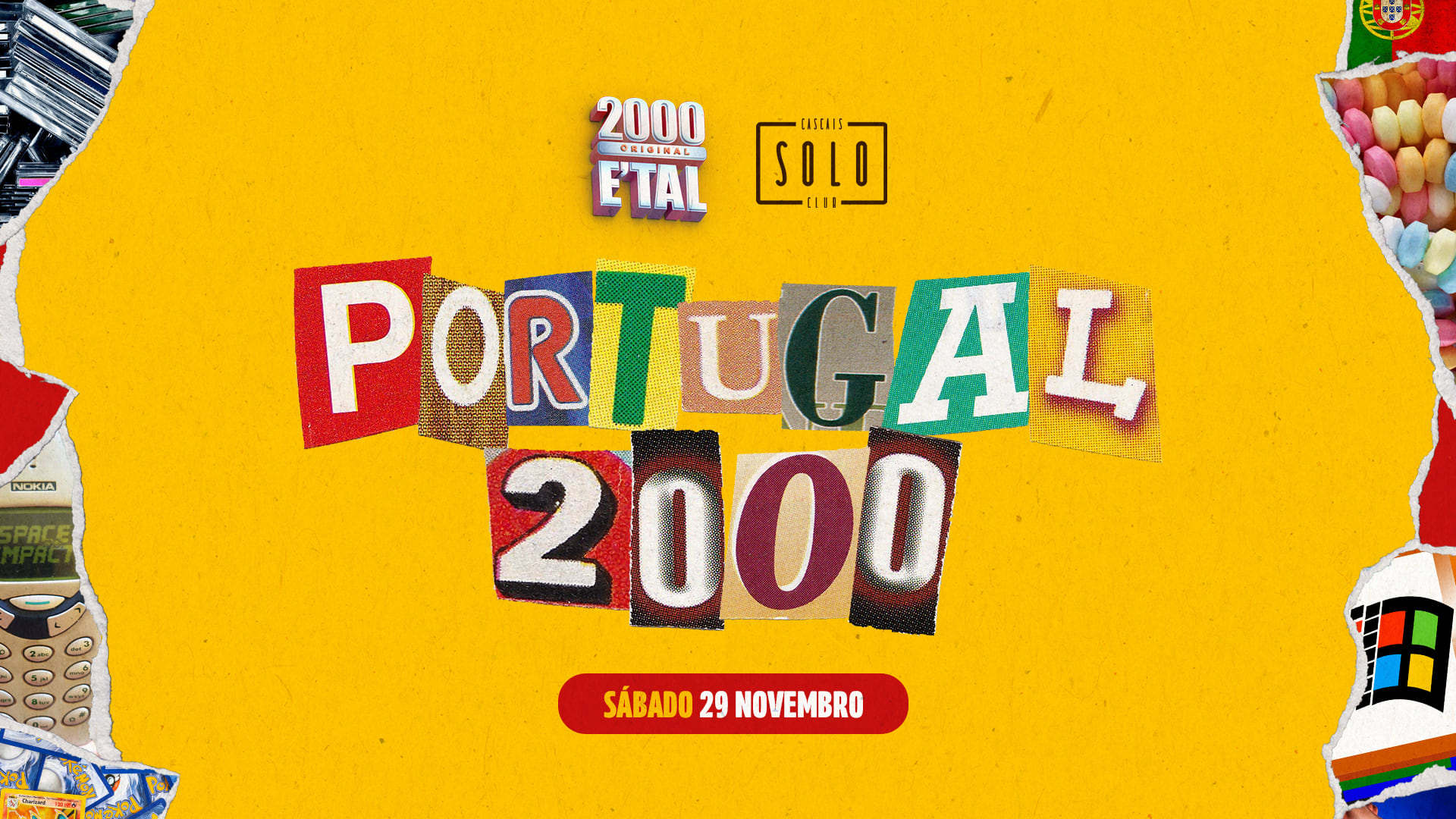 29 Novembro Sábado - 2000etal Com Portugal 2000 - Dj Nikky