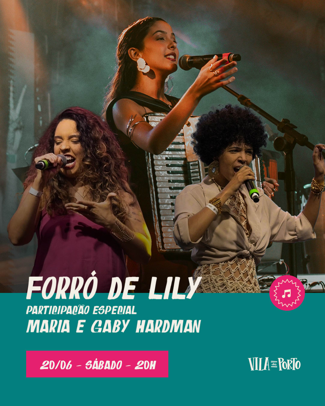 Forró De Lily Participação Maria E Gaby Hardman