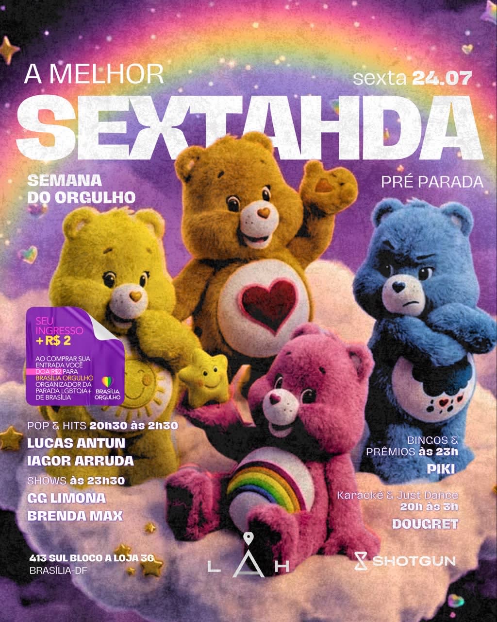 24/7 - A Melhor Sextahda | Festa Oficial Pré Parada