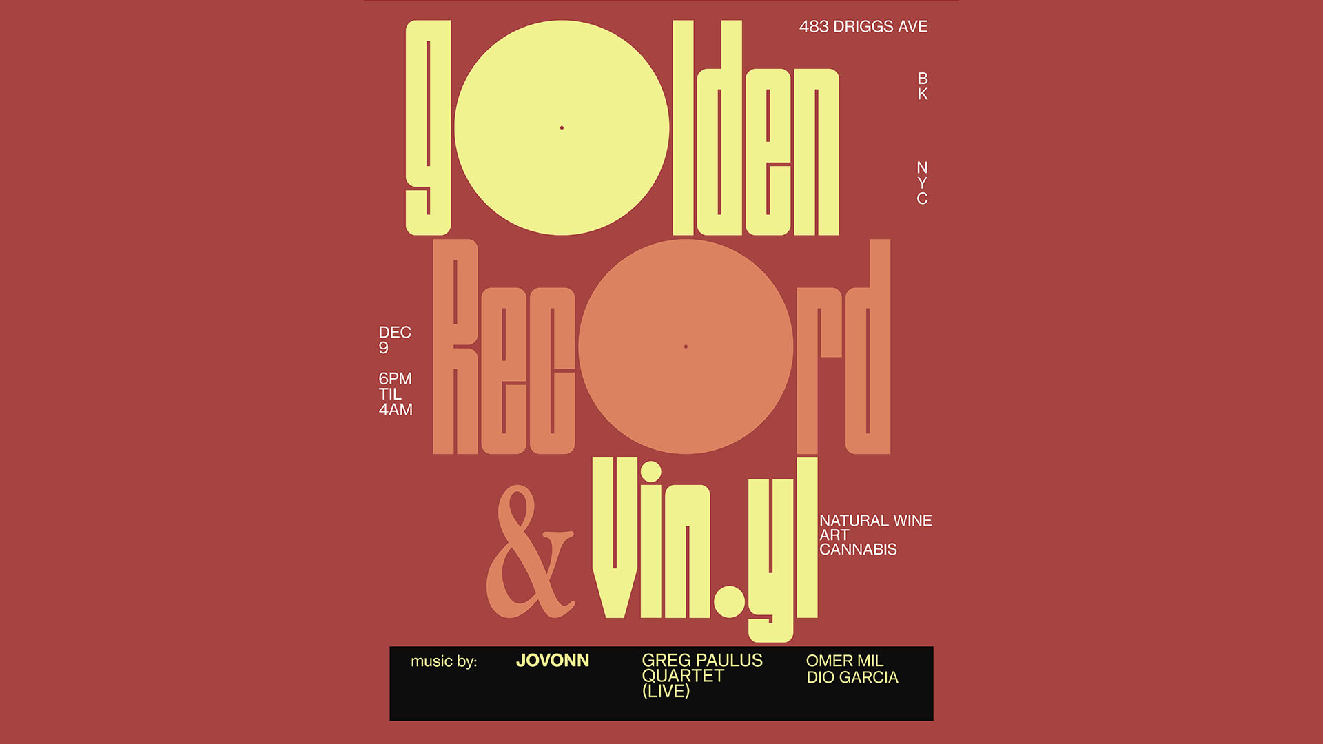 Golden Record & Vin.Yl Pop Up