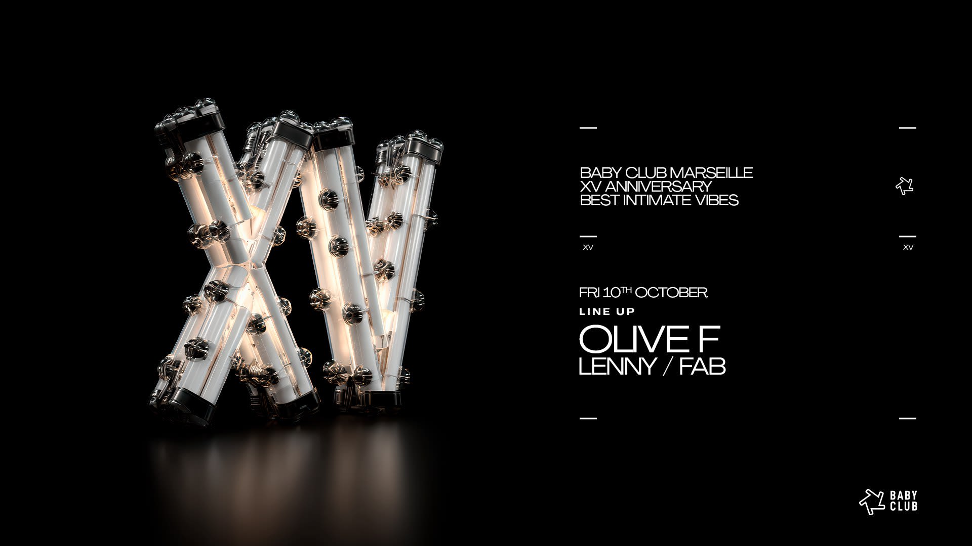 Olive F : Baby Club XV Anniversary + Lenny + Fab