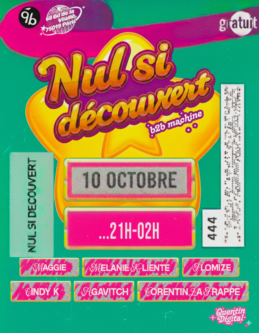 Nul Si Découvert @9b