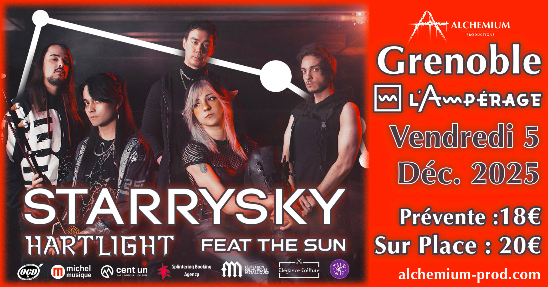 Starrysky + Hartlight + Feat The Sun