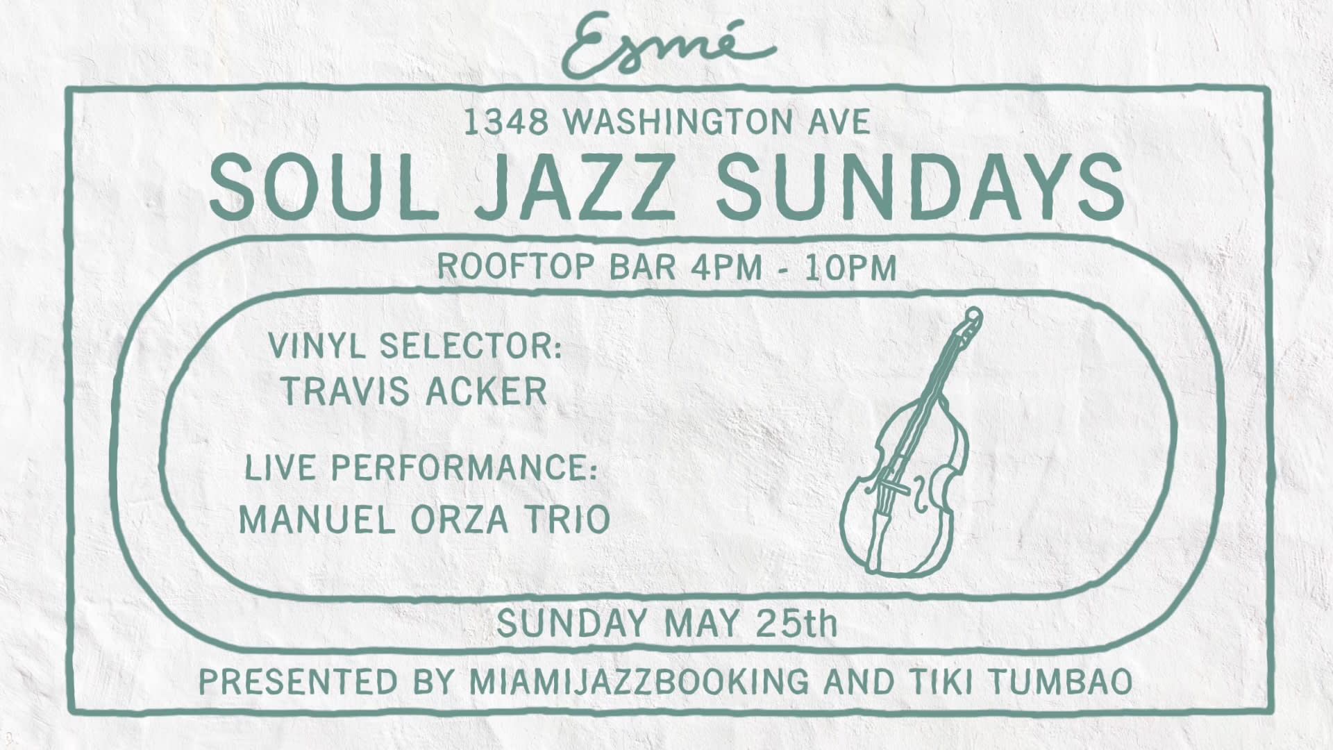 Soul Jazz Sundays With The Manuel Orza Trio