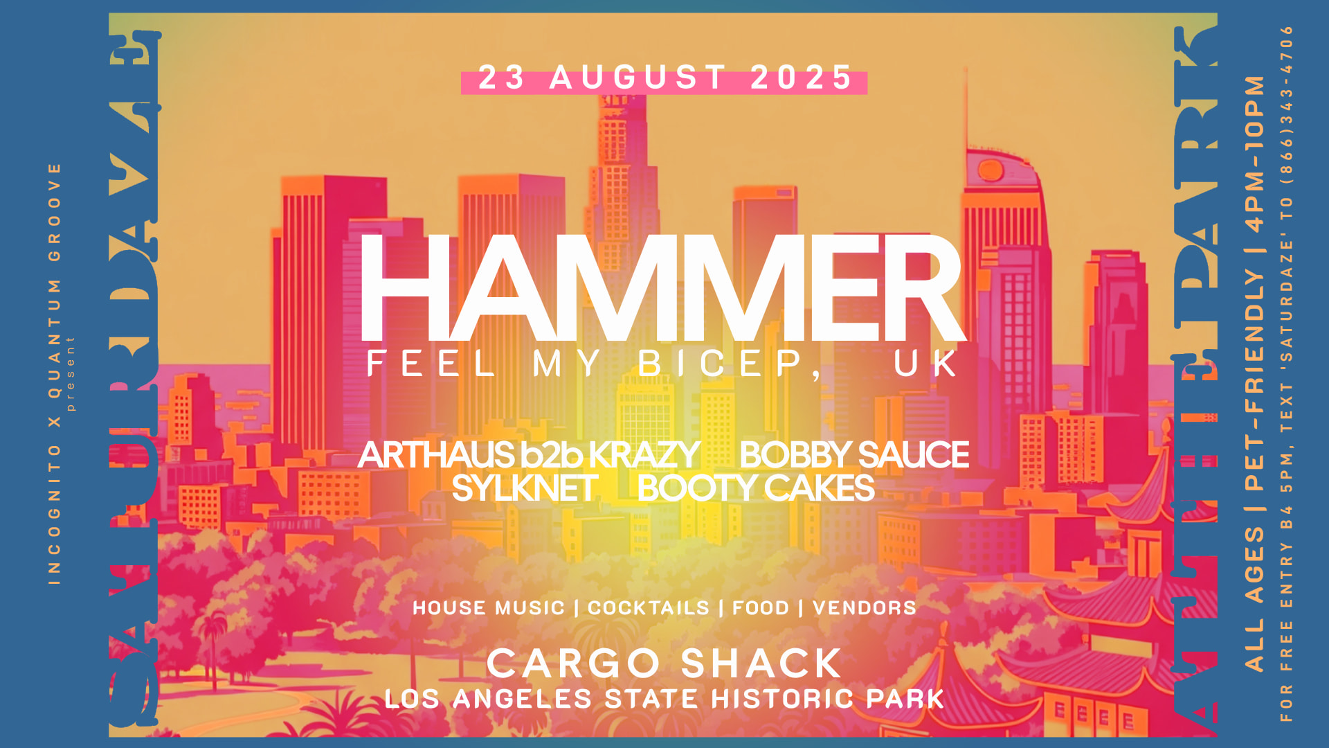 Saturdaze At The Park With Hammer (Feel My Bicep, Uk)
