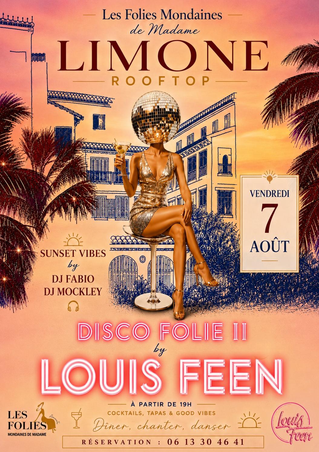 Limone Rooftop X Louis Feen X Les Folies Mondaines