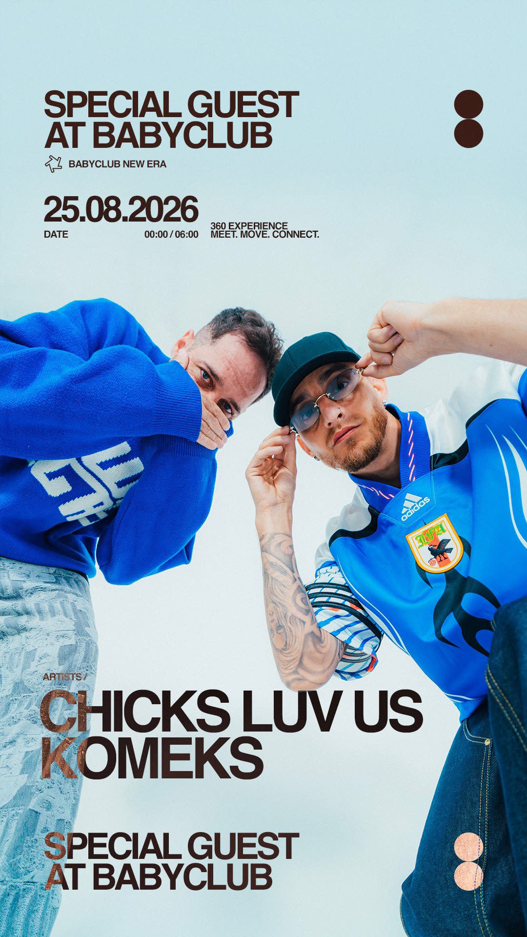 Special Guest At Baby Club : Chicks Luv Us + Komeks