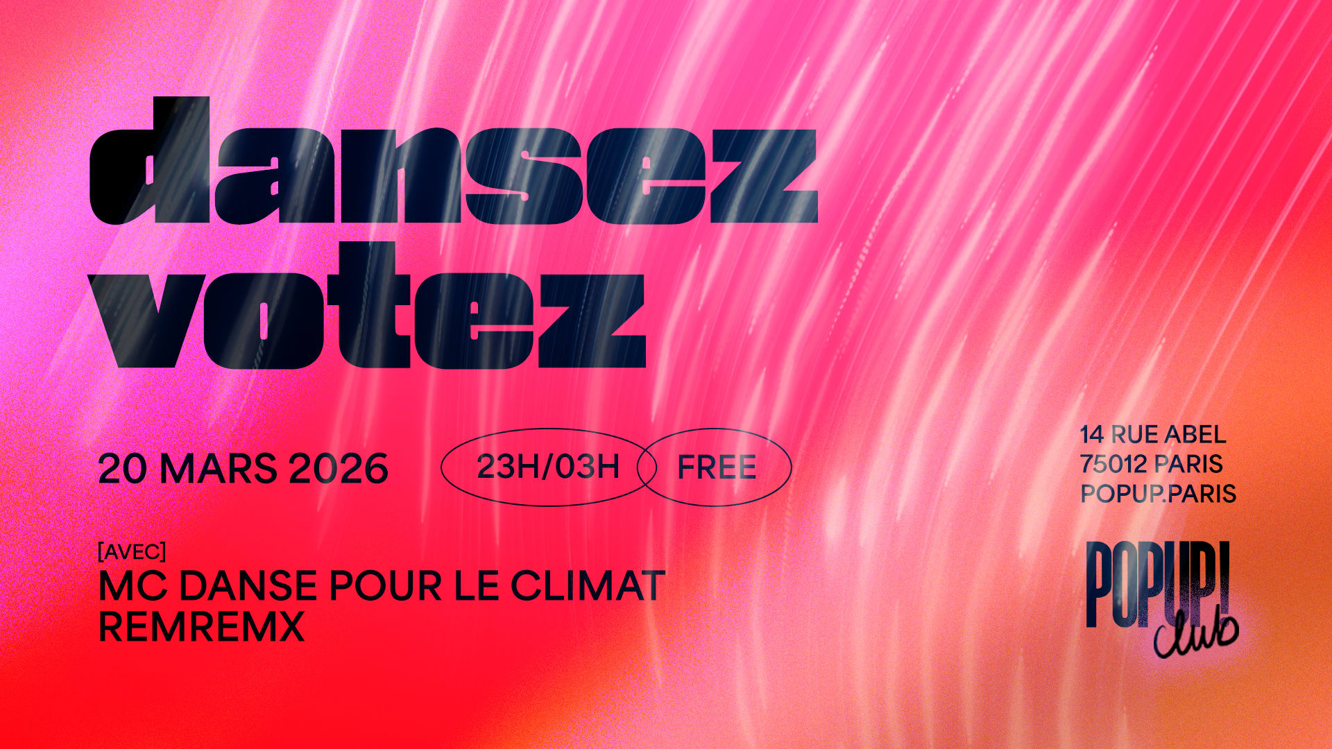 Dansez Votez Avec MC Danse Pour Le Climat Et Remremx