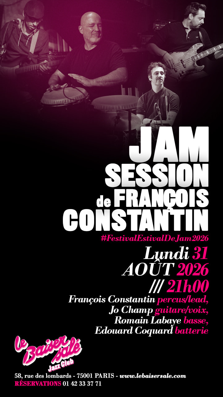 François Constantin • Spéciale Blues Funk • [Jam Session]