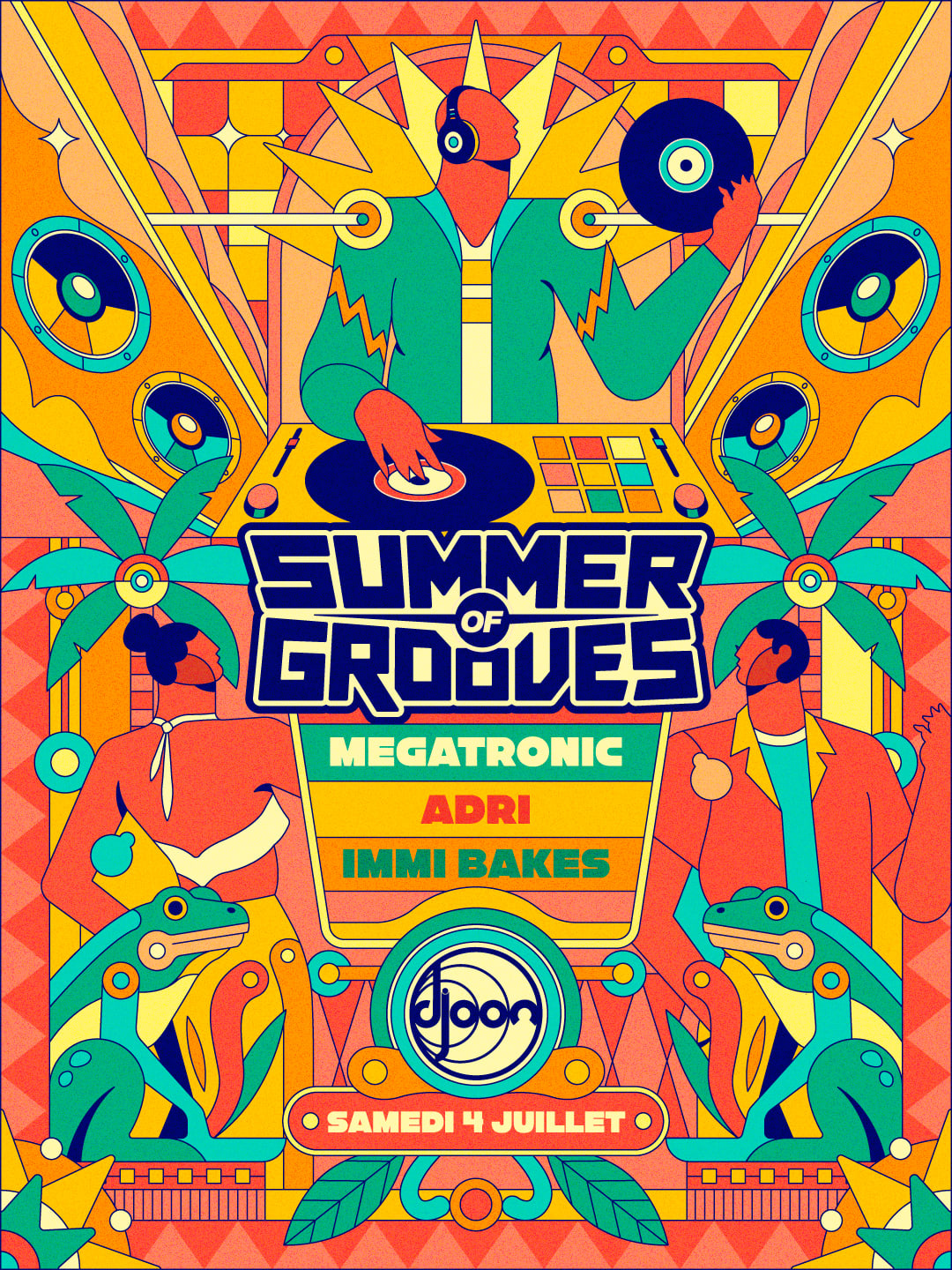 Summer Of Grooves #1  Megatronic / Adri / Immi Bakes