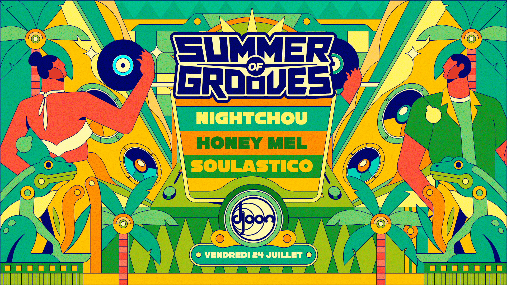 Summer Of Grooves #3 Nightchou / Honey Mel / Soulastico