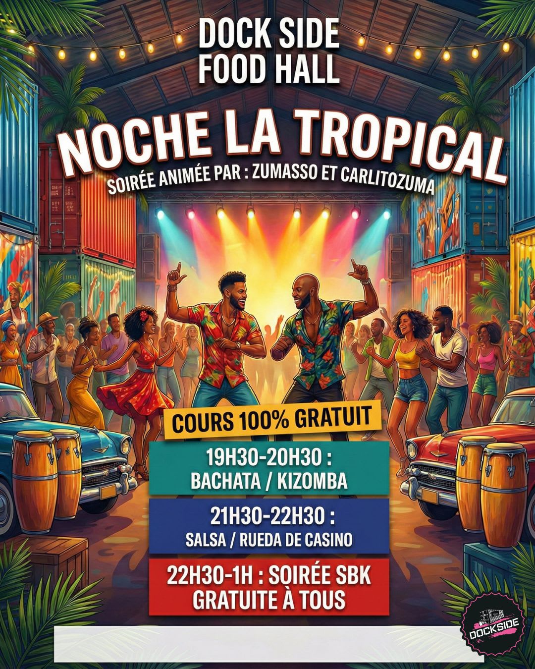 La Chaleur De Cuba Débarque Au Dock Side !