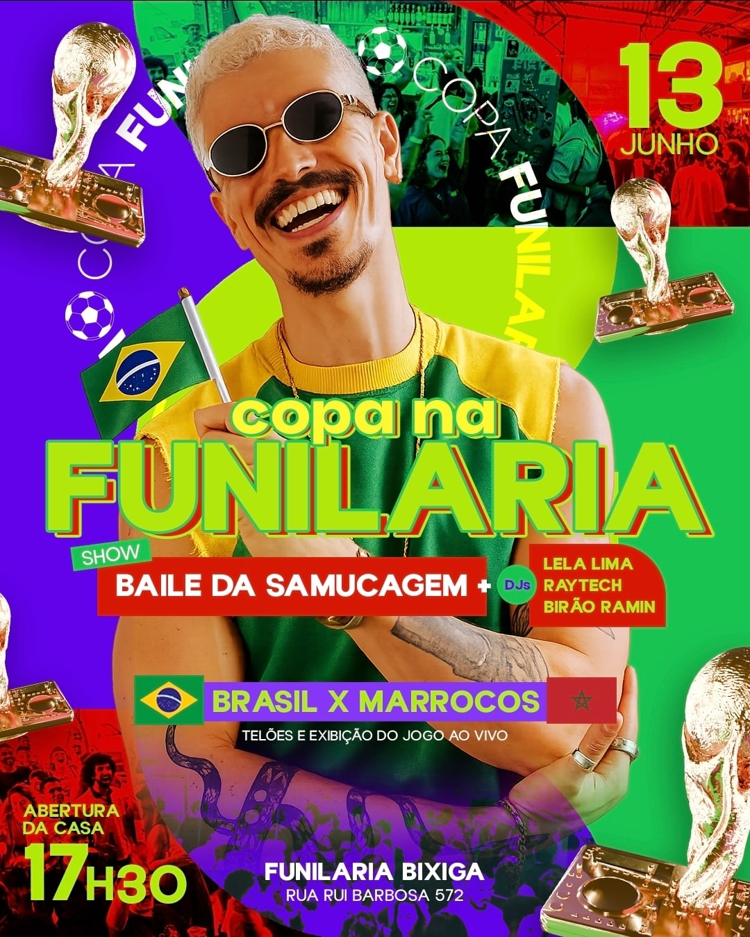 Copa Na Funilaria Com Baile Da Samucagem - Bra×Mar - Sábado