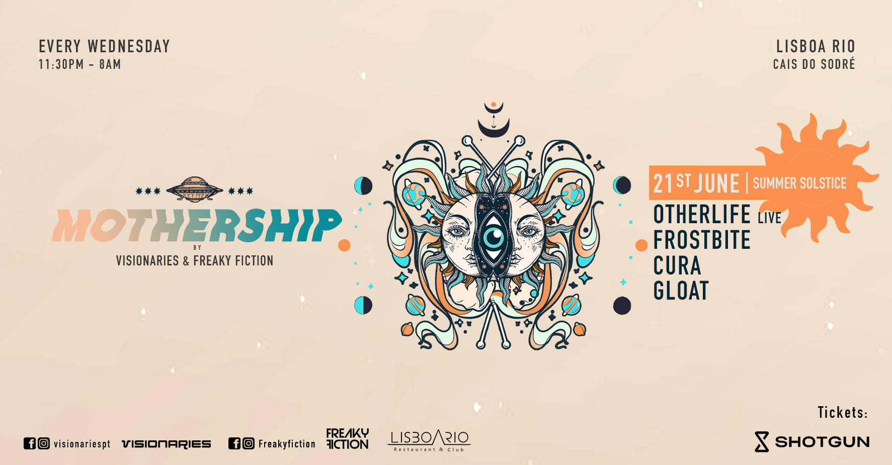 Mothership By Visionaries & Freaky Fiction - 21st June