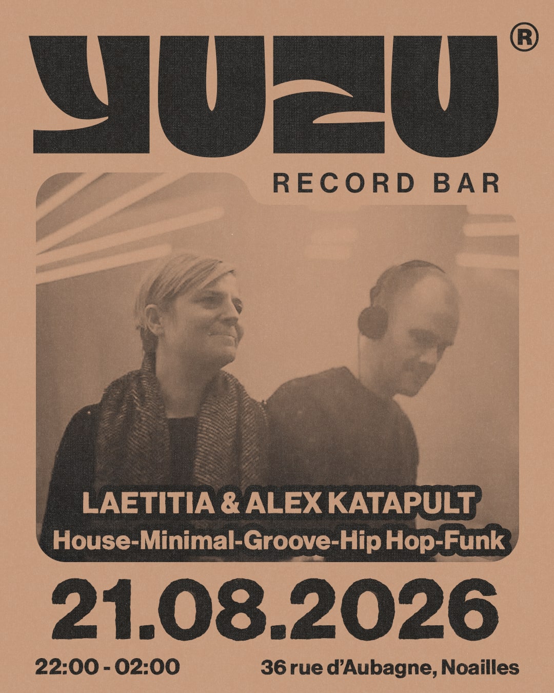 Dj Set Alex & Laetitia Katapult @Yuzu Record Bar
