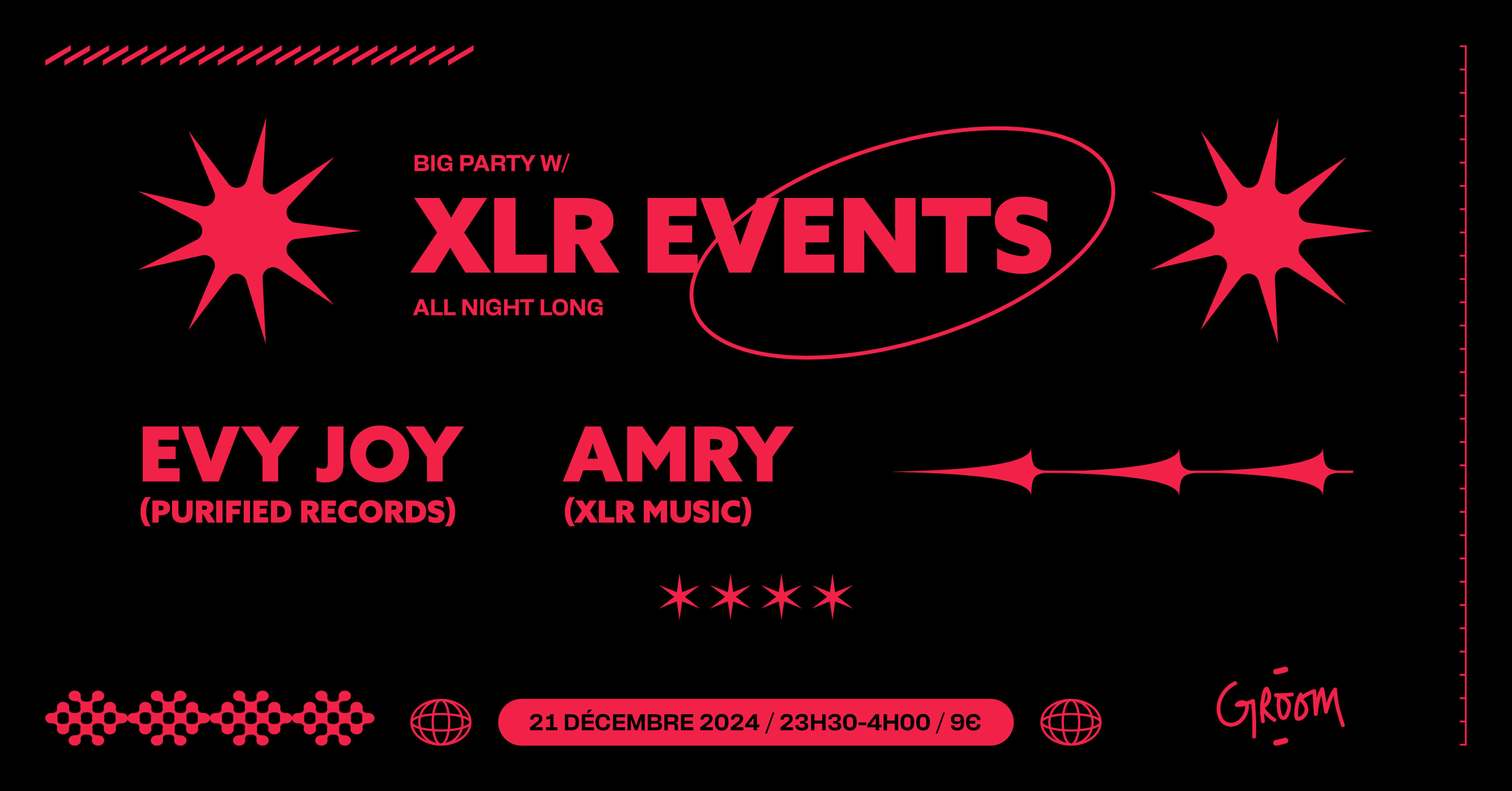 All Night Long W/ Xlr Events – Evy Joy & Amry