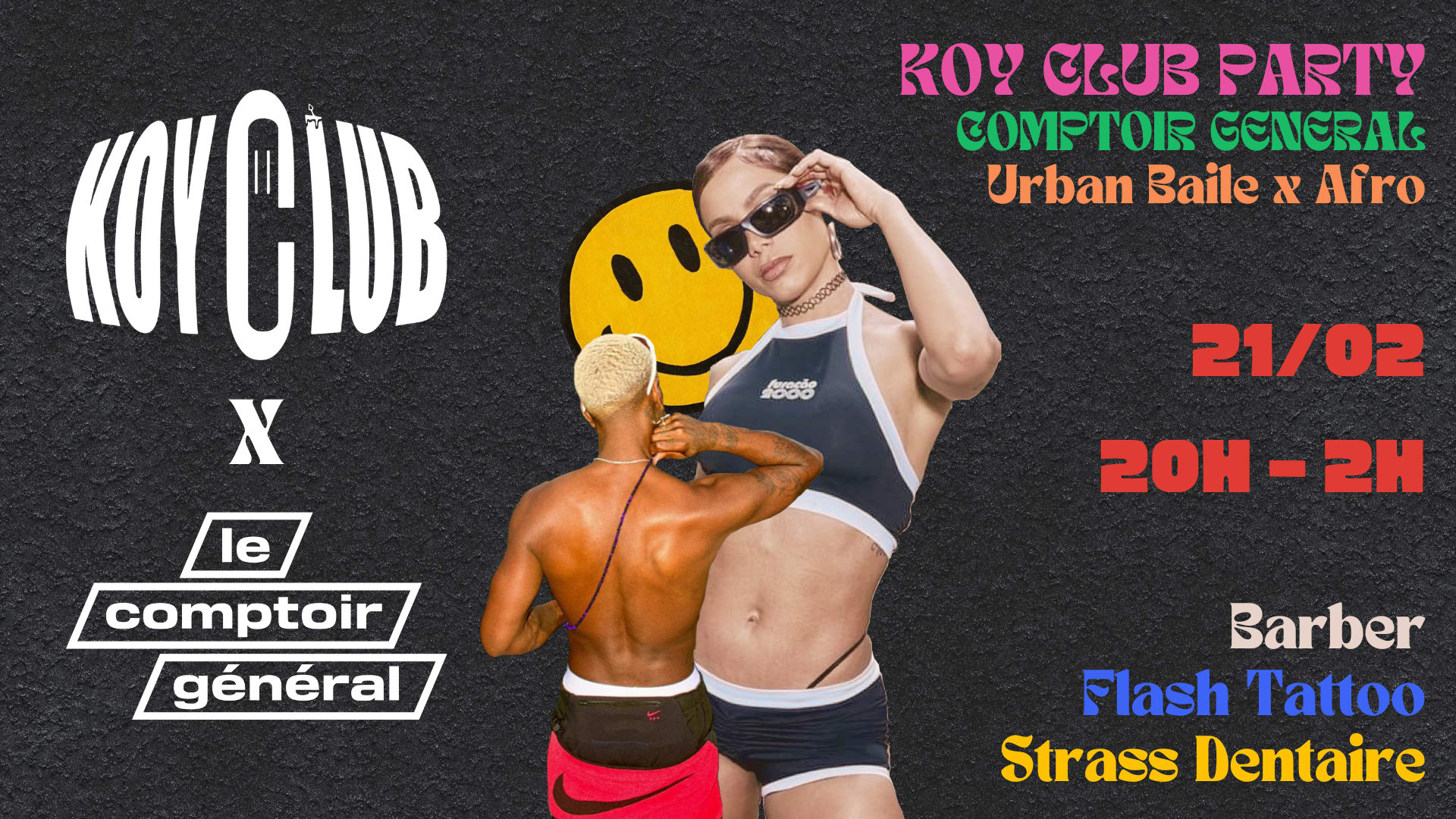 Koy Club Party - Comptoir Général