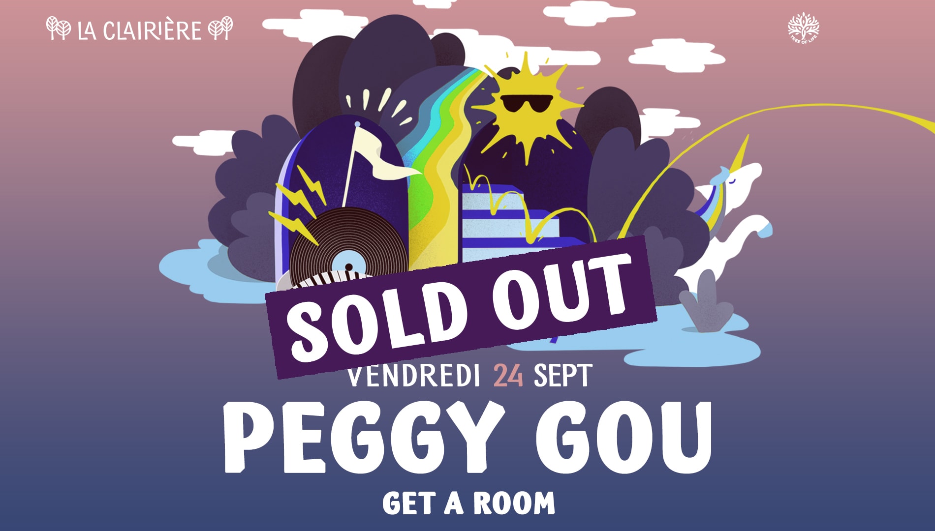 Sold Out ! La Clairière : Peggy Gou