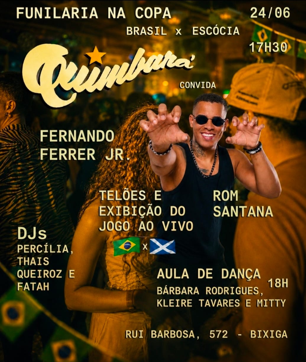 Pós Jogo Na Funilaria Com Banda Quimbará