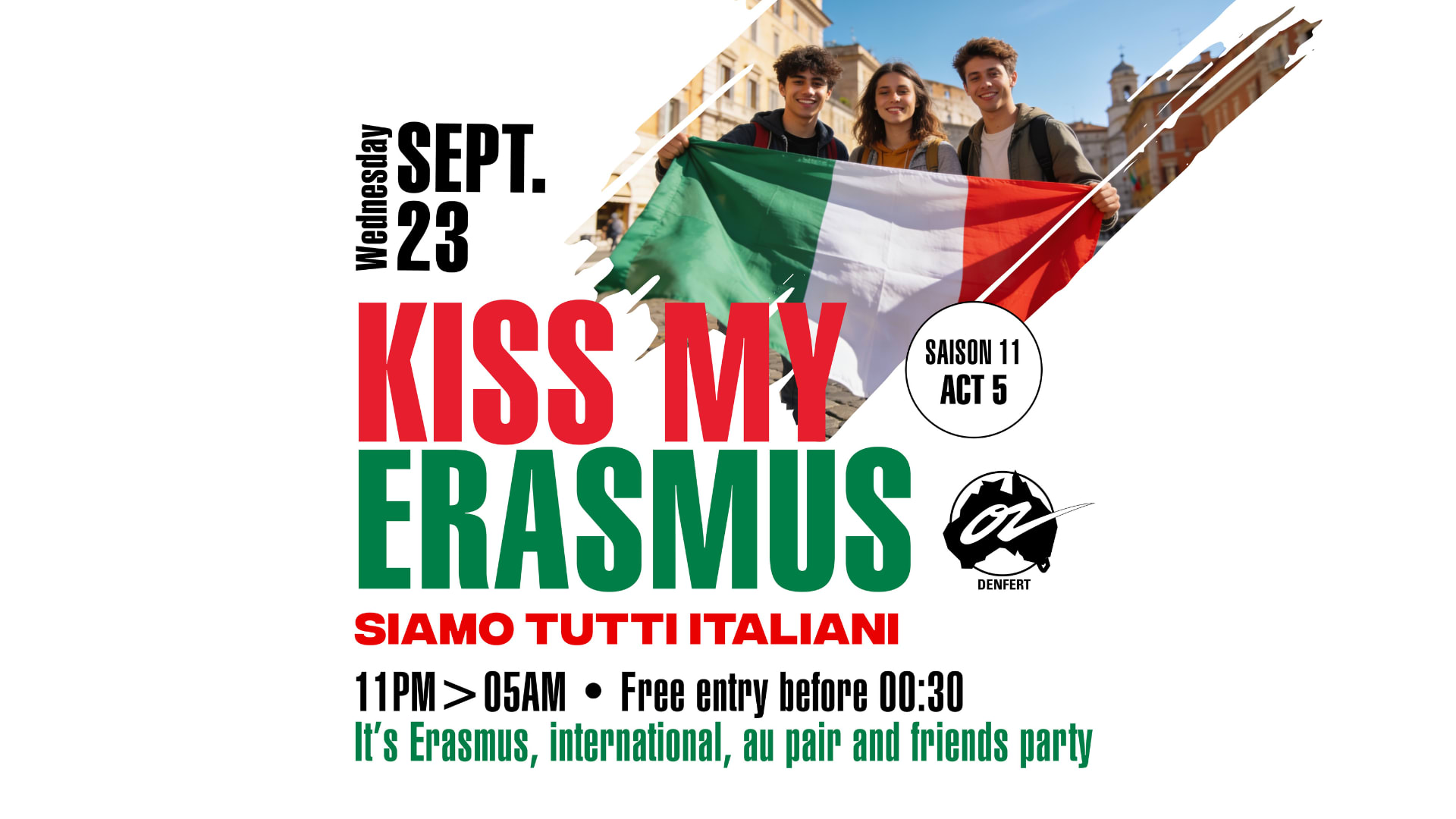 Kiss My Erasmus - 23.09.26