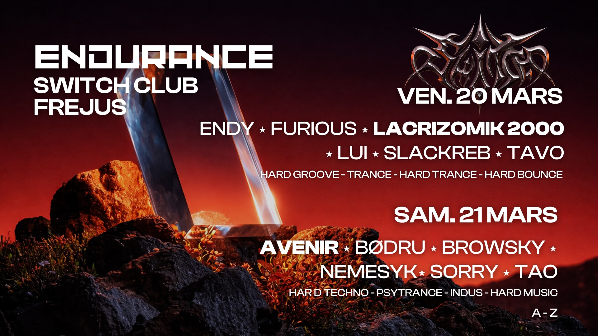 Endurance - Avenir & Lacrizomik 2000 - 2 Jours