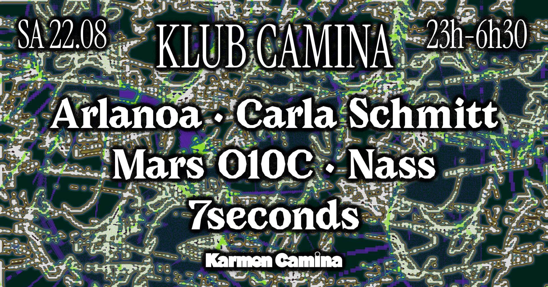 Klub Camina [Arlanoa, Carla Schmitt, Mars O10c, Nass &+]