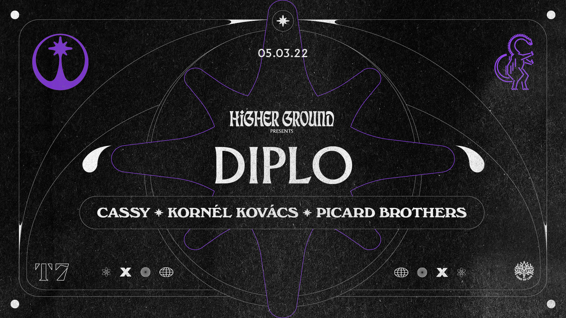 T7 X Higher Ground : Diplo 