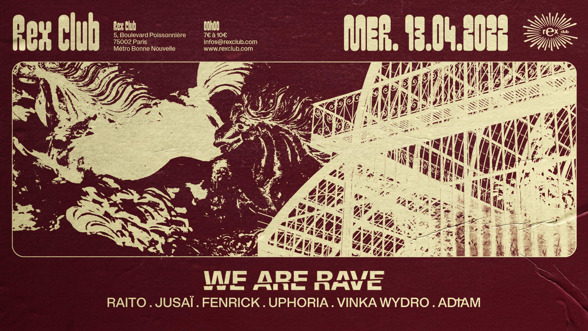 We Are Rave: Raito, Jusaï, Fenrick, Uphoria, Vinka Wydro, Ad†Am