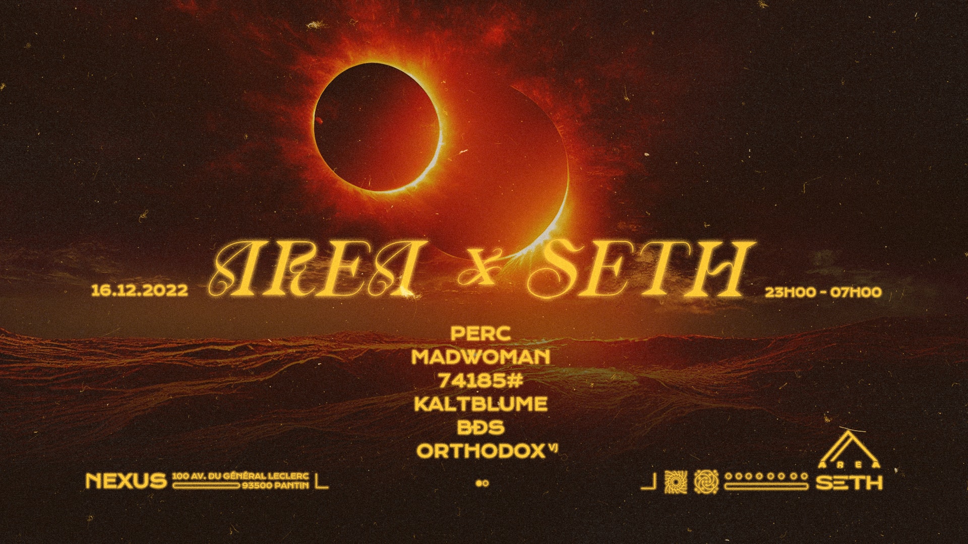 Area X Seth : Perc, Madwoman, 74185# & More...