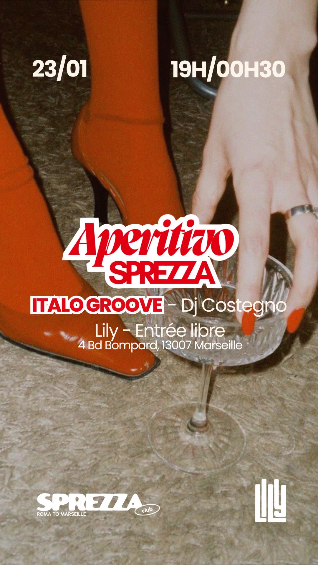 Aperitivo Sprezza Italo Groove