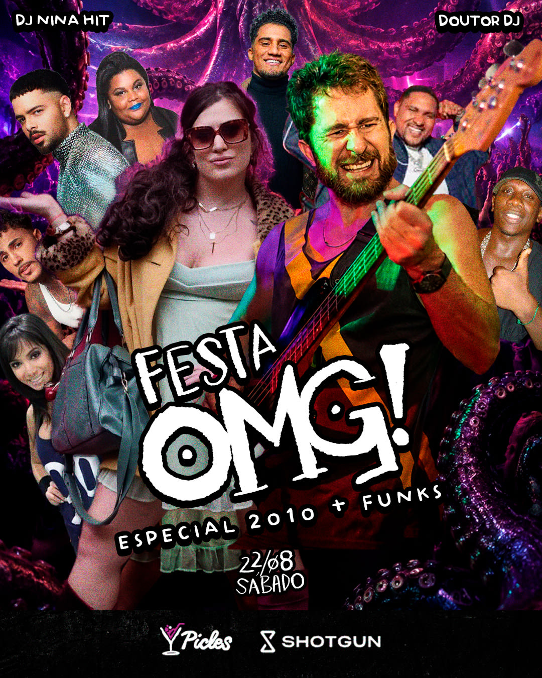 Omg! 2010 + Funks - Doutor Dj + Nina Hit
