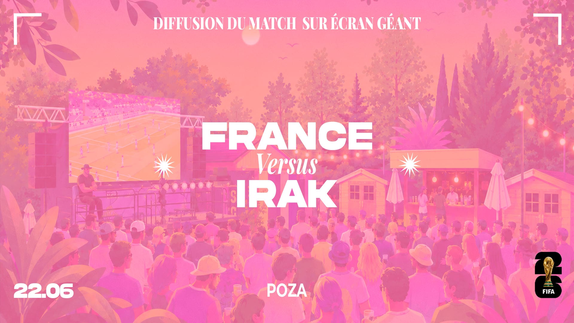 France Vs Irak At Trinquet Village By Poza