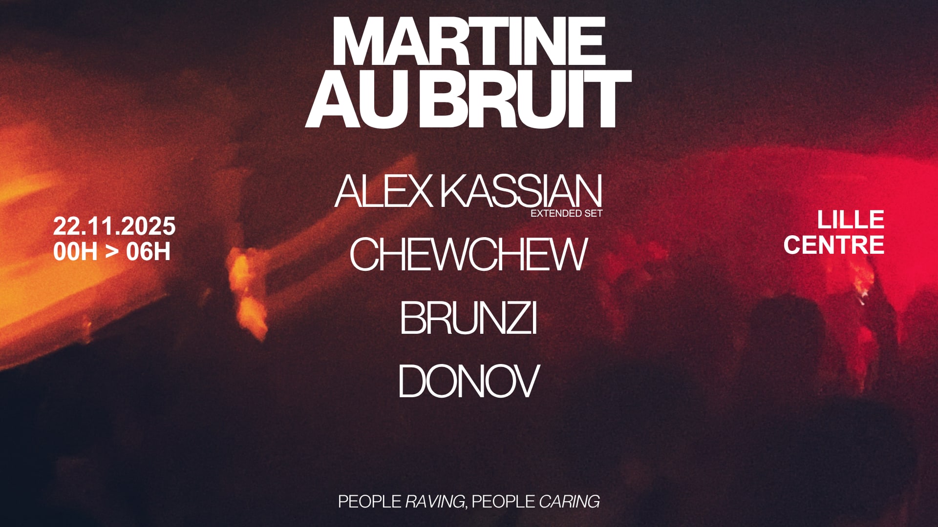 Martine Au Bruit Invite Alex Kassian & Chewchew