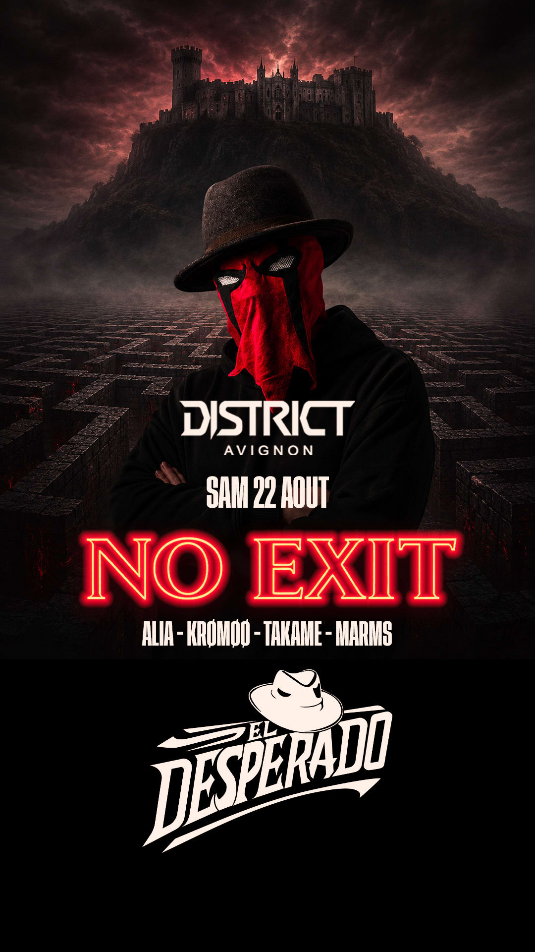 No Exit  : (No Bpm Limit)  Spécial Guest "El Desperado"