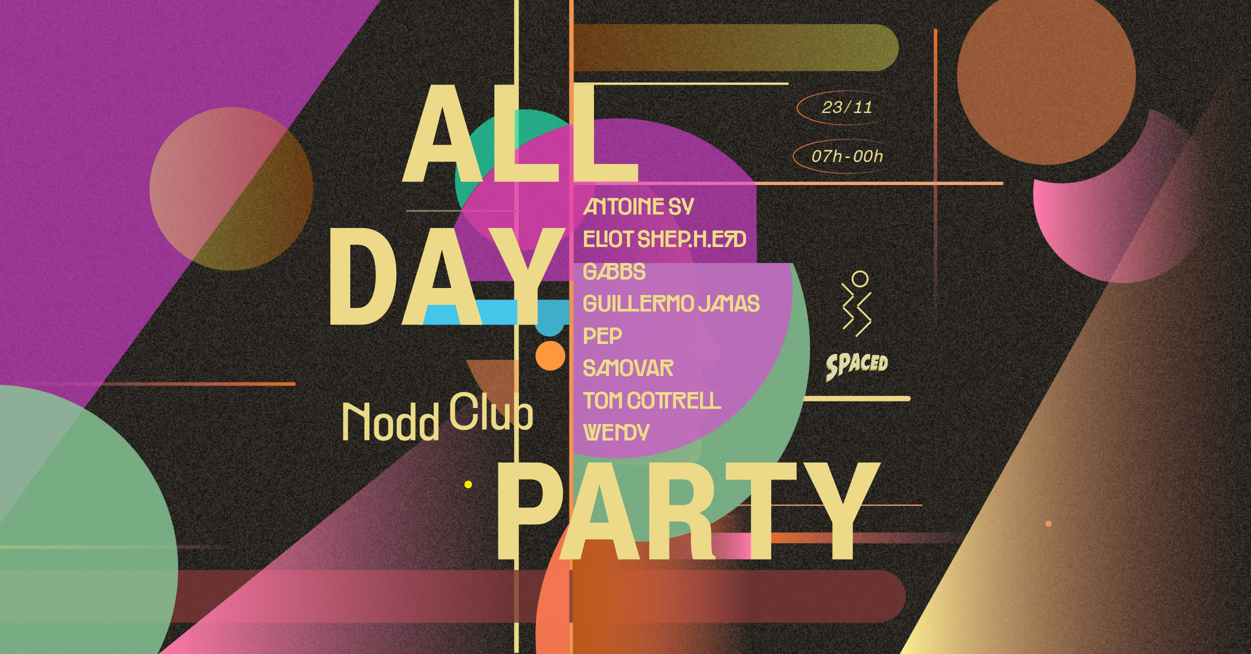 Binarysound & Spaced: All Day Party