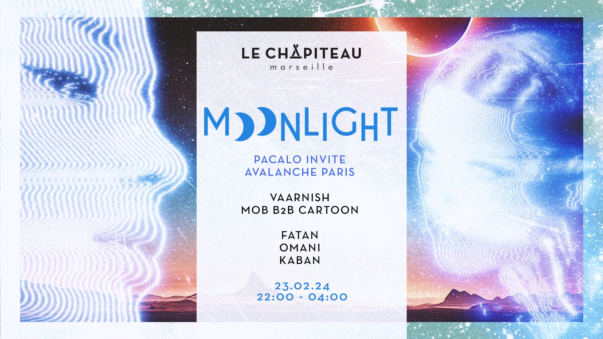 Moonlight W/ Pacalo Invite Avalanche Paris