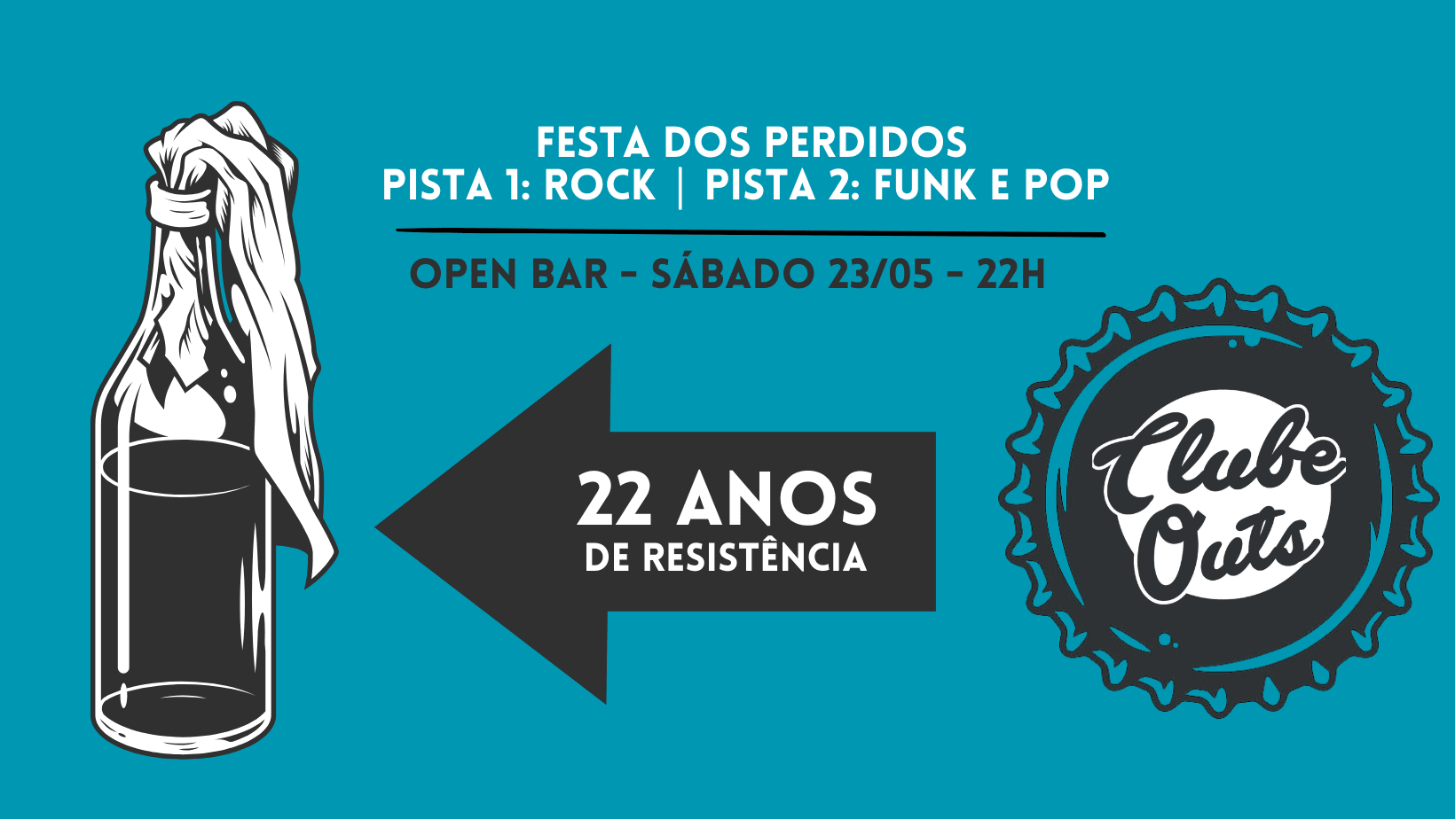 Festa Dos Perdidos | Open Bar | 23.05