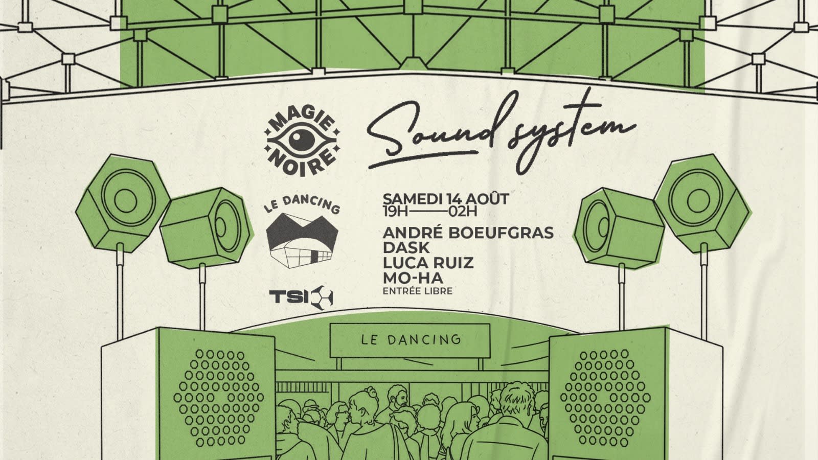 Magie Noire Soundsystem @ Le Dancing