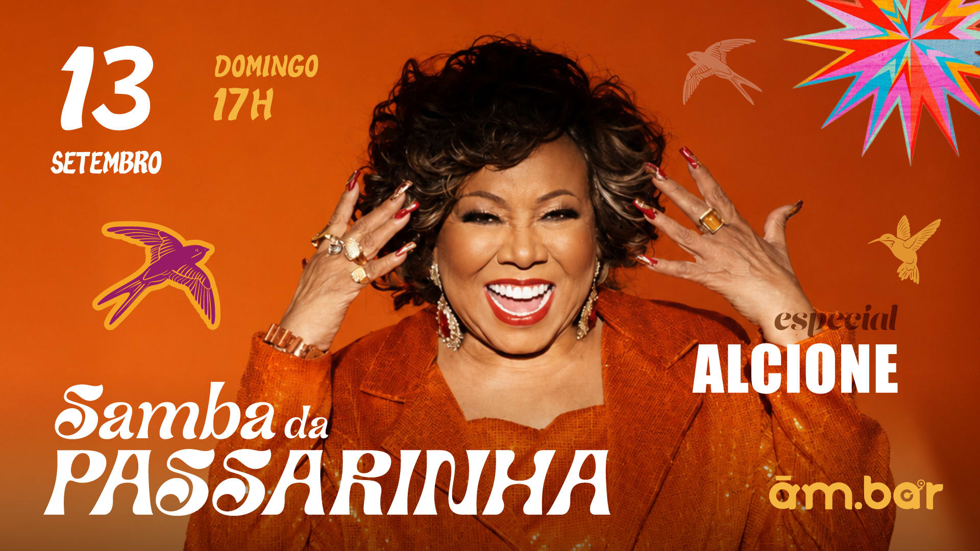 13/09: Samba Da Passarinha Especial Alcione