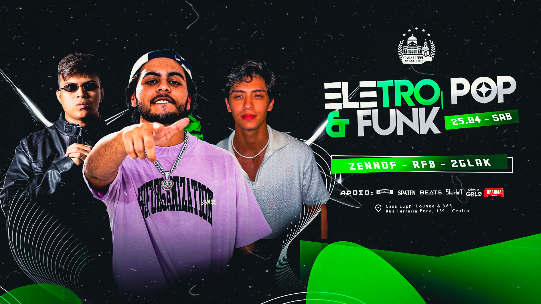 Eletro, Pop & Funk
