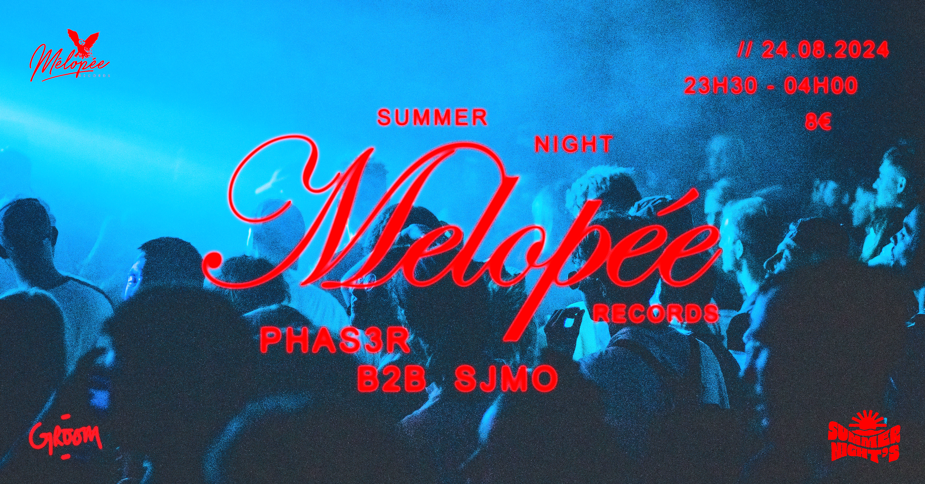 All Night Long W/ Melopee Records : Phas3r + Jmo