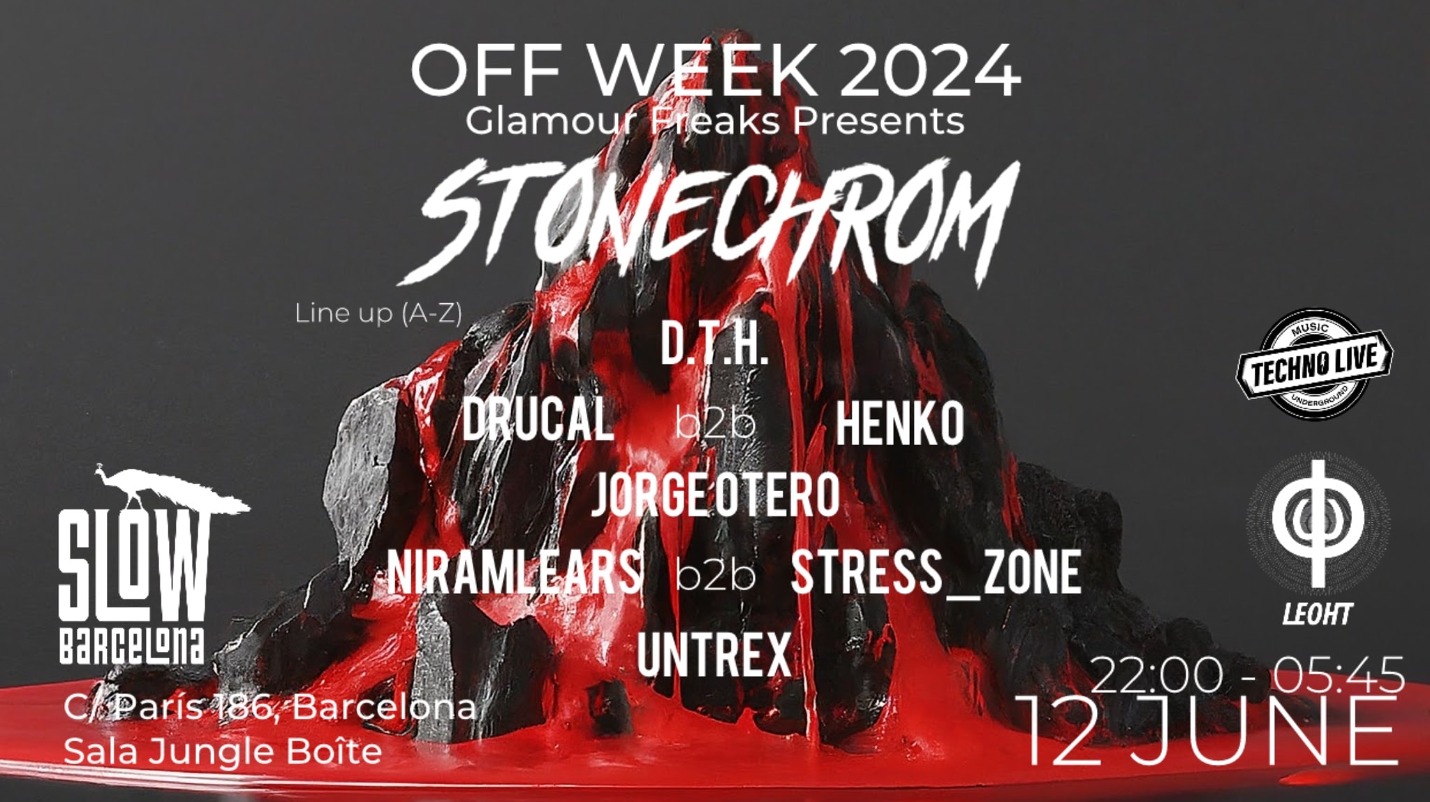 [Drink Included] Stonechrom X Leoht Off Week Showcase
