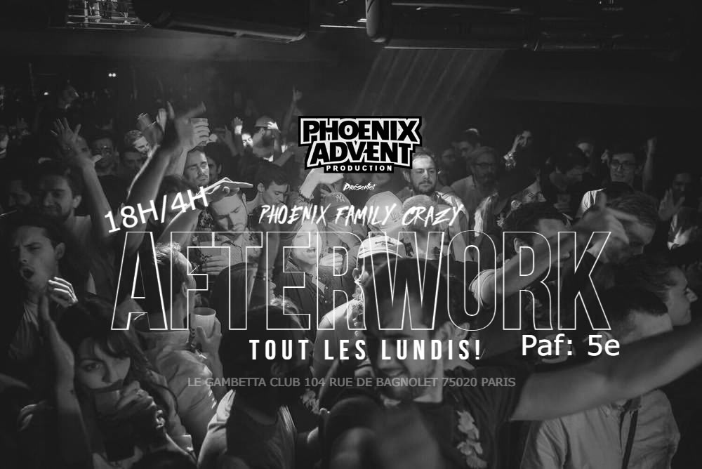 Phoenix Family Crazy Afterwork: No Sleepers Allowed