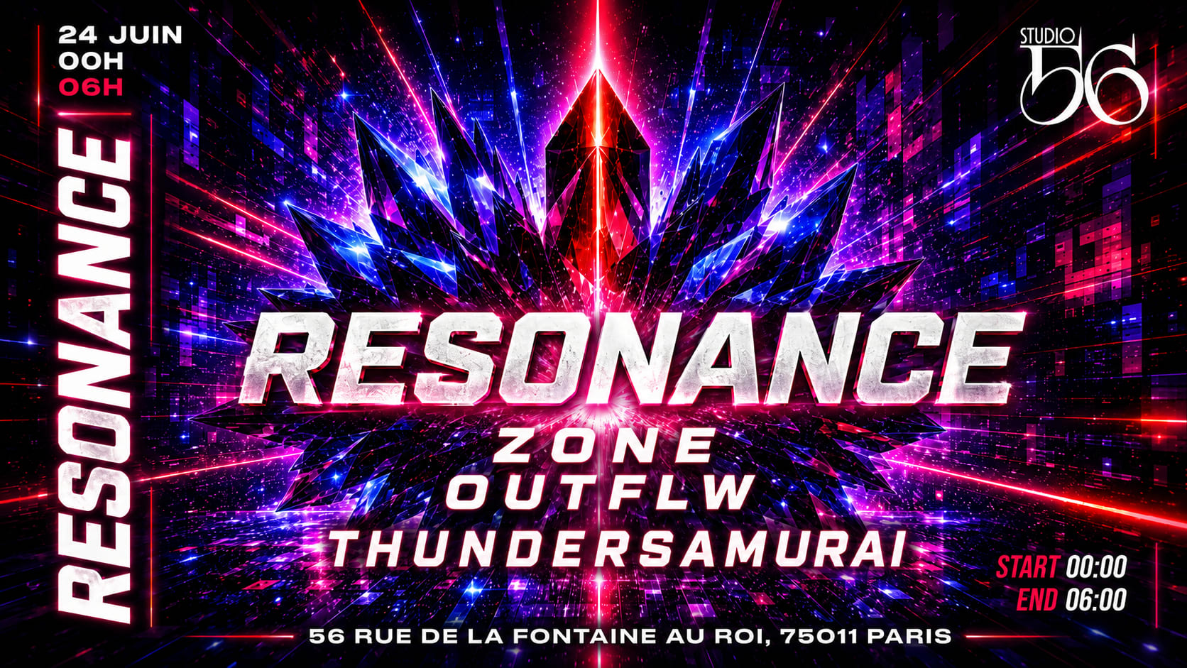 Resonance W/ Zone , Outflw , Thundersamurai