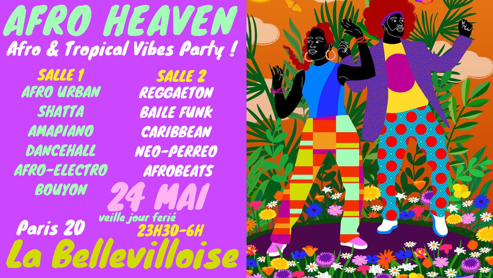 Afro Heaven | 24.05.26 (Veille De Jour Férié)