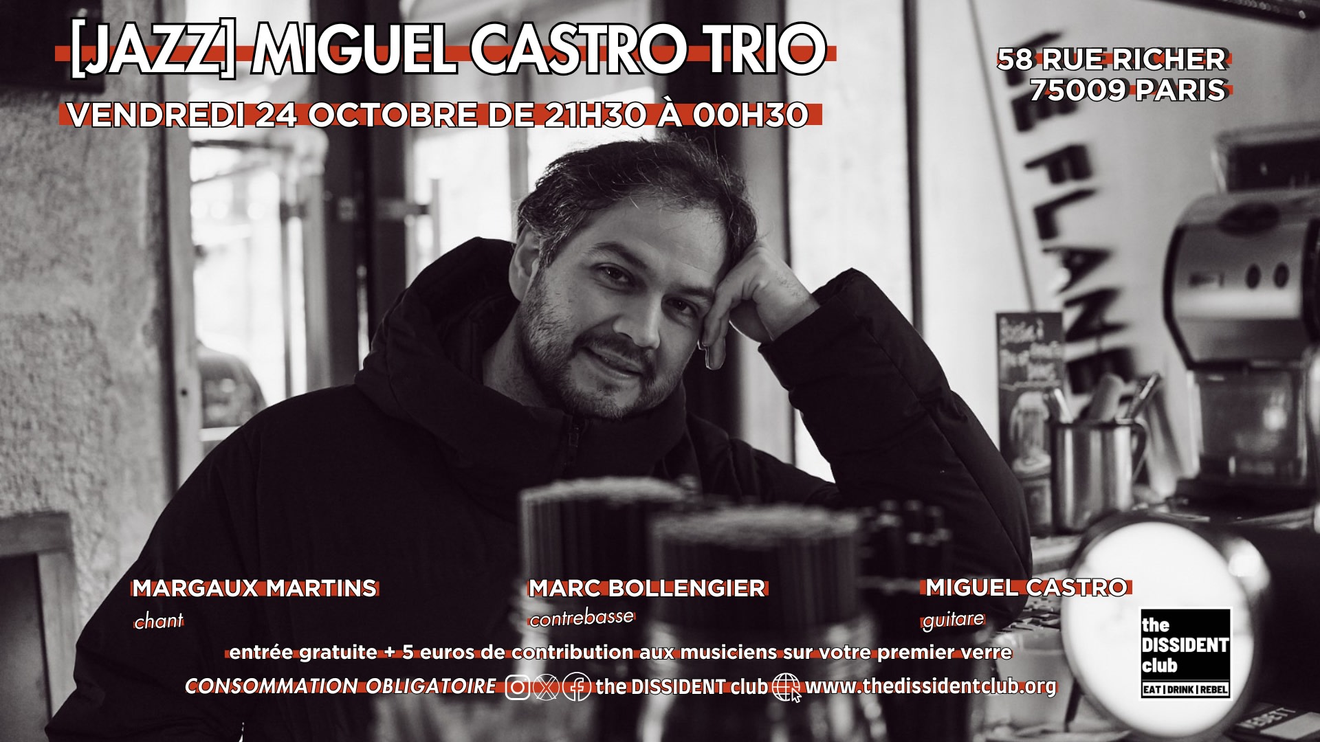[Jazz] Miguel Castro Trio